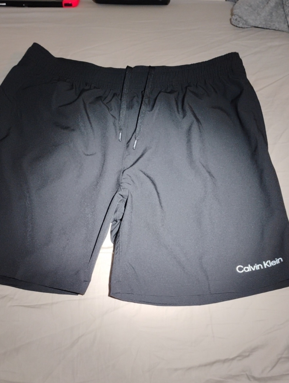 Calvin Klein Men’s Black Swim Trunks
